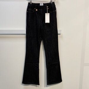 Flare Black Women's Jeans with Pockets